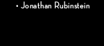 Jonathan Rubinstein