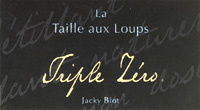Domaine de la Taille aux Loups Triple Zero label