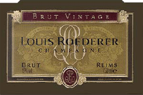 Louis Roederer Champagne Label