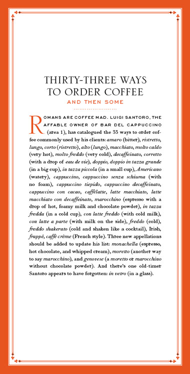 Food Wine Rome on Coffee