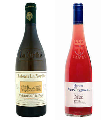 Chateau La Nerthe and Prieure de Montezargues