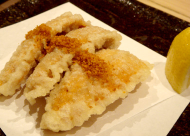 Uni Tempura at Soto