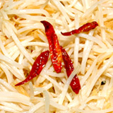 Stir-fried Bean Sprouts with Chilis