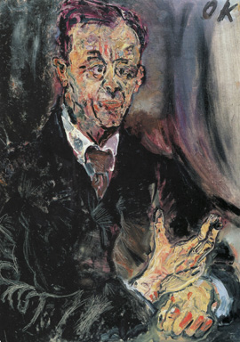 Rudolf Blumner by Oskar Kokoschka