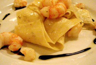 Florida Rock Shrimp Pasta at Get Fresh Table and Market