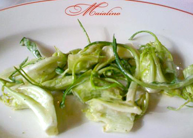 Puntarelle at Maialino