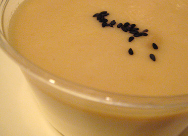 Num Pang (Oro Bakery and Bar) double sesame panna cotta