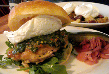 Chicken and Egg Sandiwch at Northern Spy Food Co.