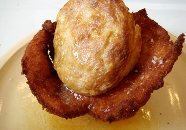 Pies 'N' Thigh's chicken biscuit