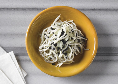 Elvers salad from The Book of Tapas