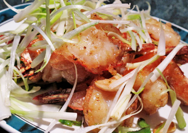 Pepper and Salty Shrimp at Phoenix Garden