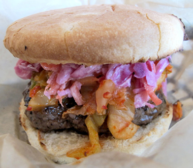 AsiaDog Korean BBQ Style Bulgogi Burger