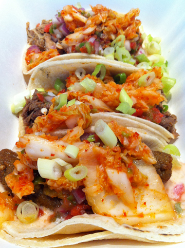 Kimchi Taco Truck's Kimchi Tacos