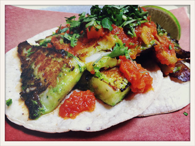 Seared Fish Taco at Tacombi