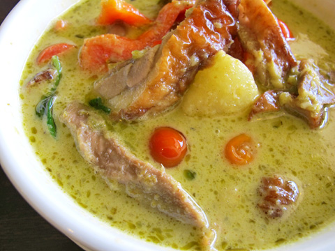 Green Duck Curry