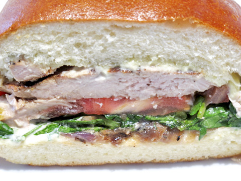 Yellowfin Tuna Steak Sandwich