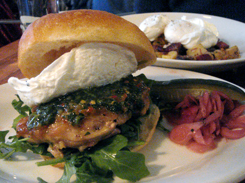 Chicken and Egg Sandwich