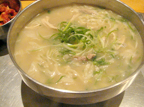Chicken Noodle Soup Korean Style