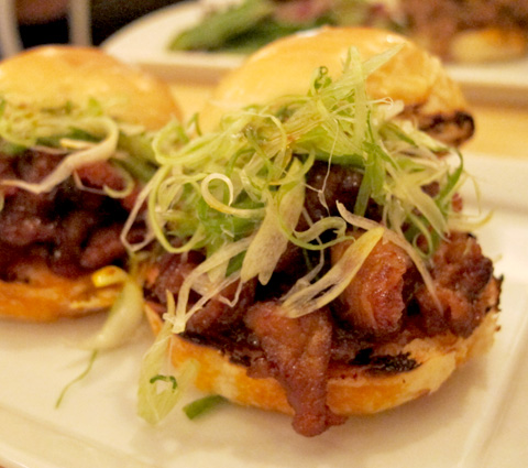 Spicy Pork Belly Sliders