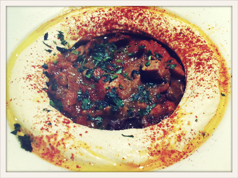 Hummus Mushrooms