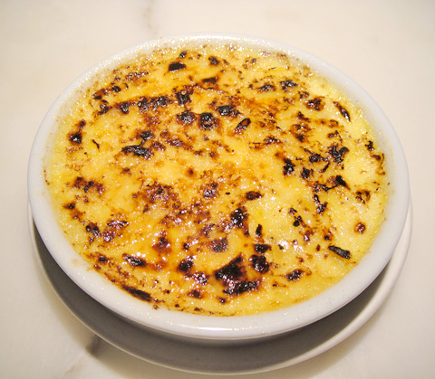 Corn Creme Brulee