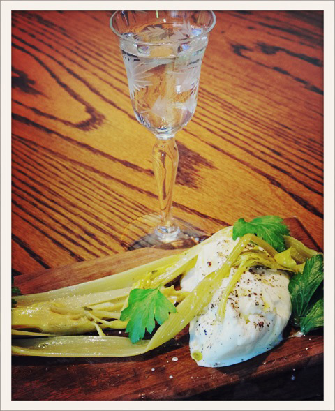 Burrata and Gin Pairing Board