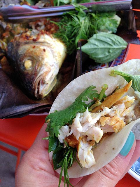 Whole Roasted Branzino