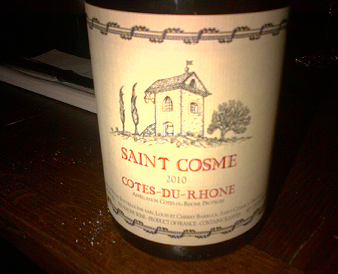 2010 Saint Cosme Côtes du Rhône