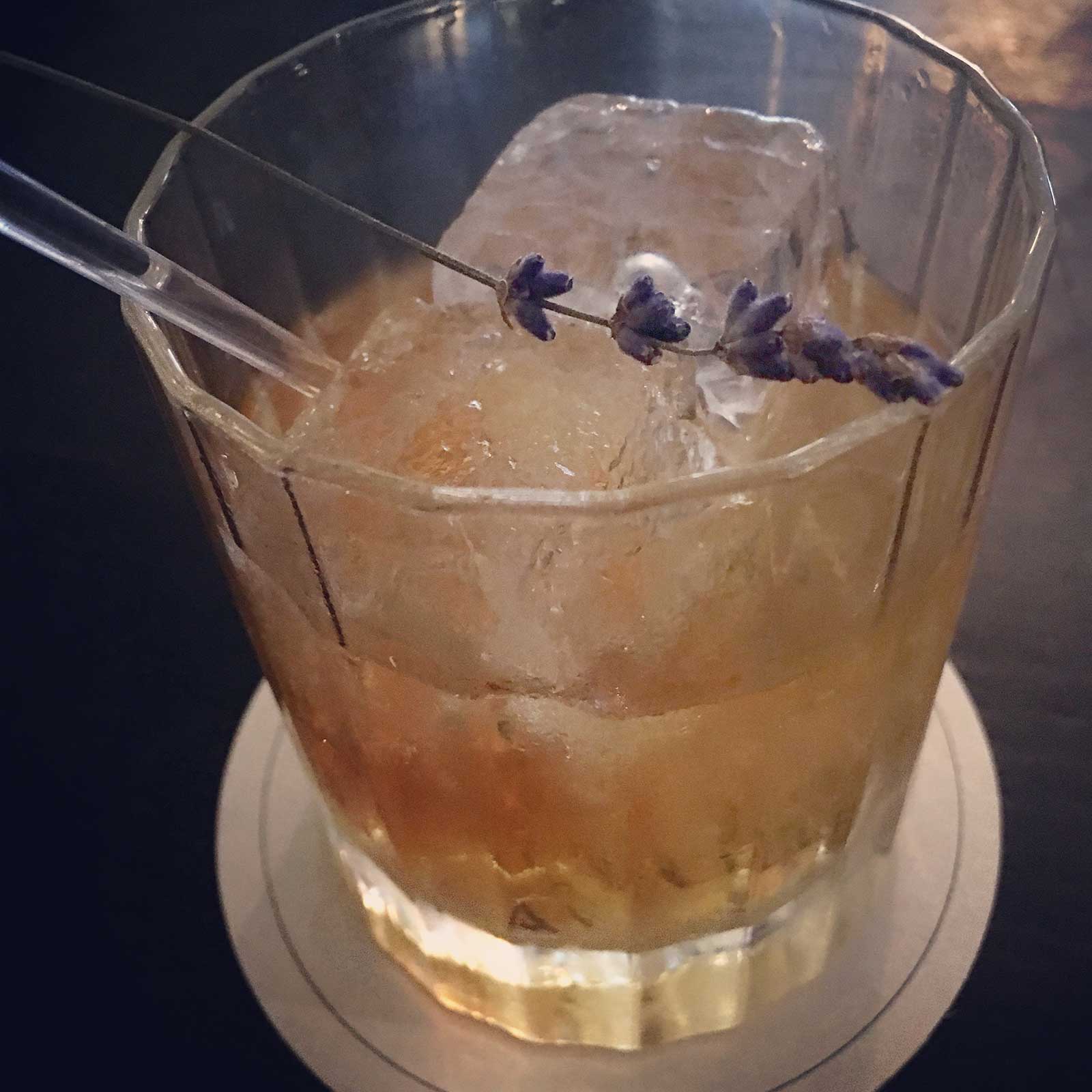Lavender Negroni at Dante