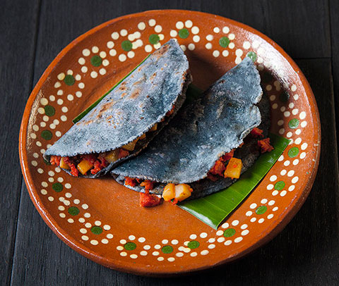 Potato and Chorizo Tacos / Phaidon Press